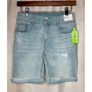 Arizona Jeans Co Bermuda Shorts Girls 16R Adjustable Waist NWT